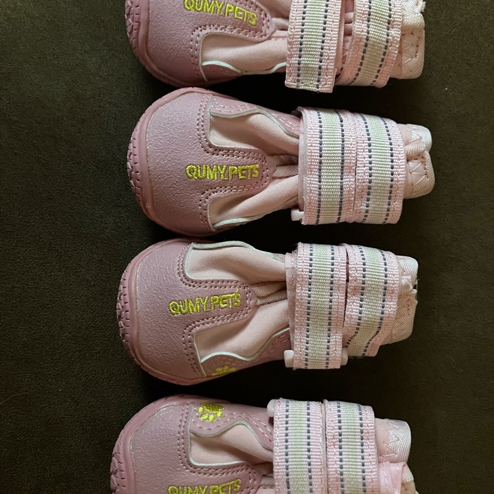 Pink Dog booties - Picture 2 of 2